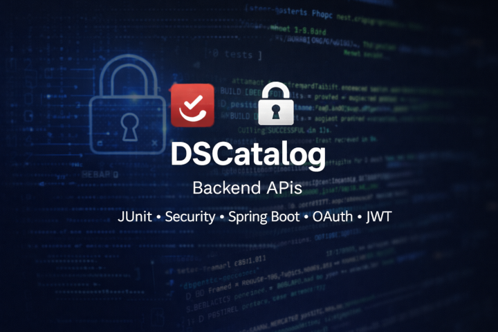 Capa do projeto DSCatalog